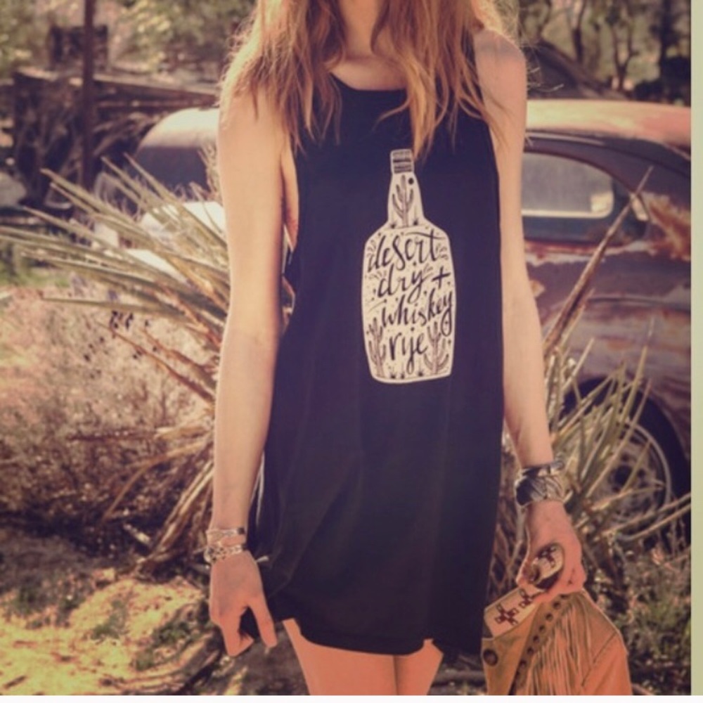 Vintage WHISKEY RYE Syd dress size:s/m